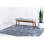 Tapis oriental bleu Charters Towers-1504058149