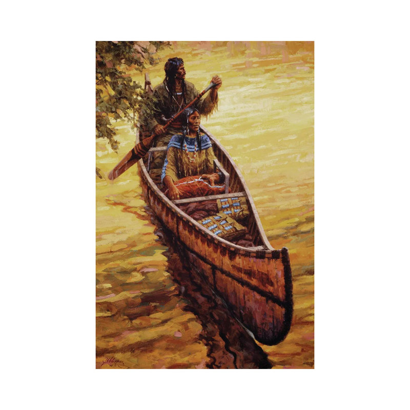 His Treasures by Joe Velazquez - Wrapped Canvas Print, 66.04 cm H x 45.72 cm W x 3.175 cm D