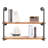 Jayziah 2 Piece Pine Floating Shelf