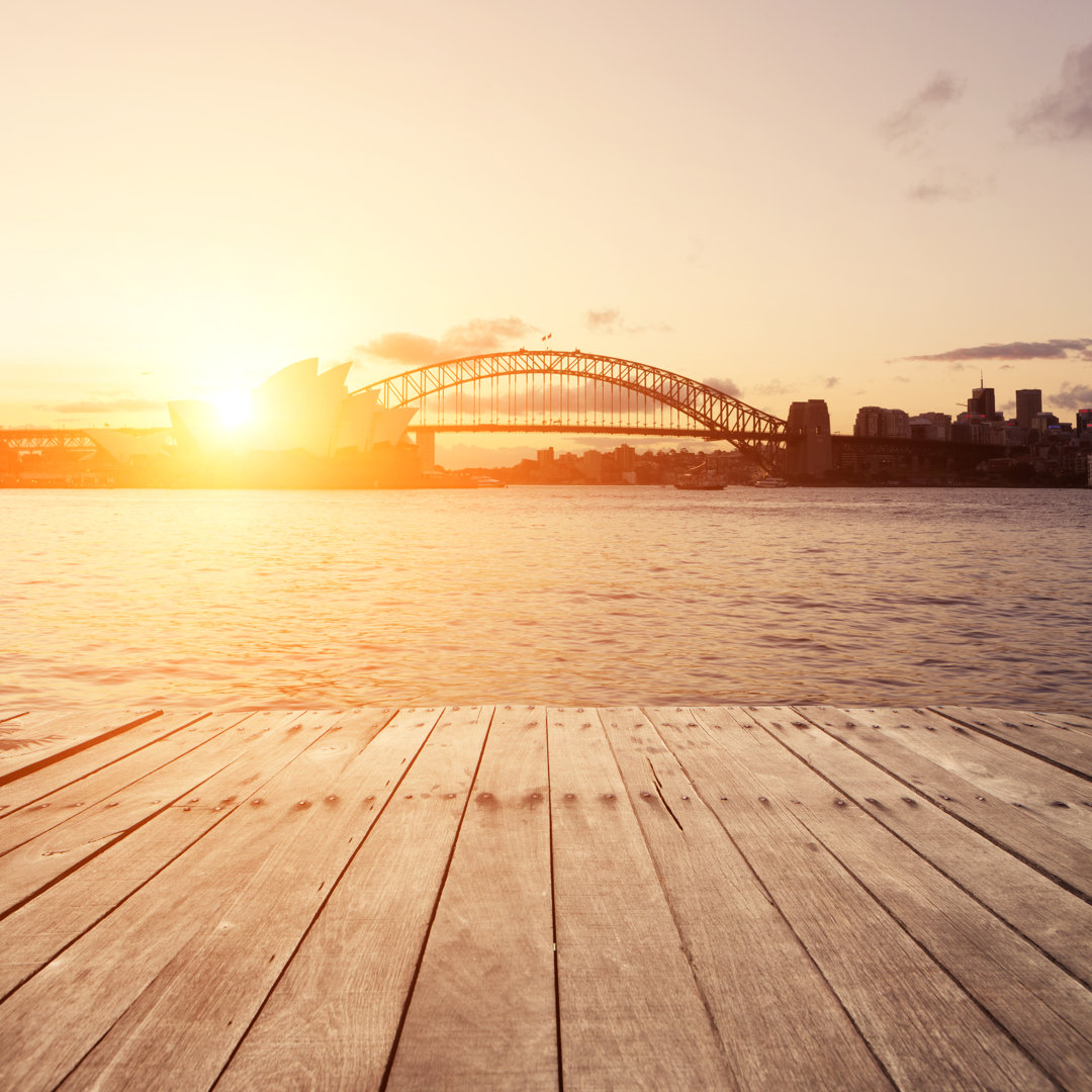 Sydney Landmark - Kunstdrucke auf Segeltuch