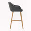 Ensemble de 2 tabourets de bar modernes-1208410182