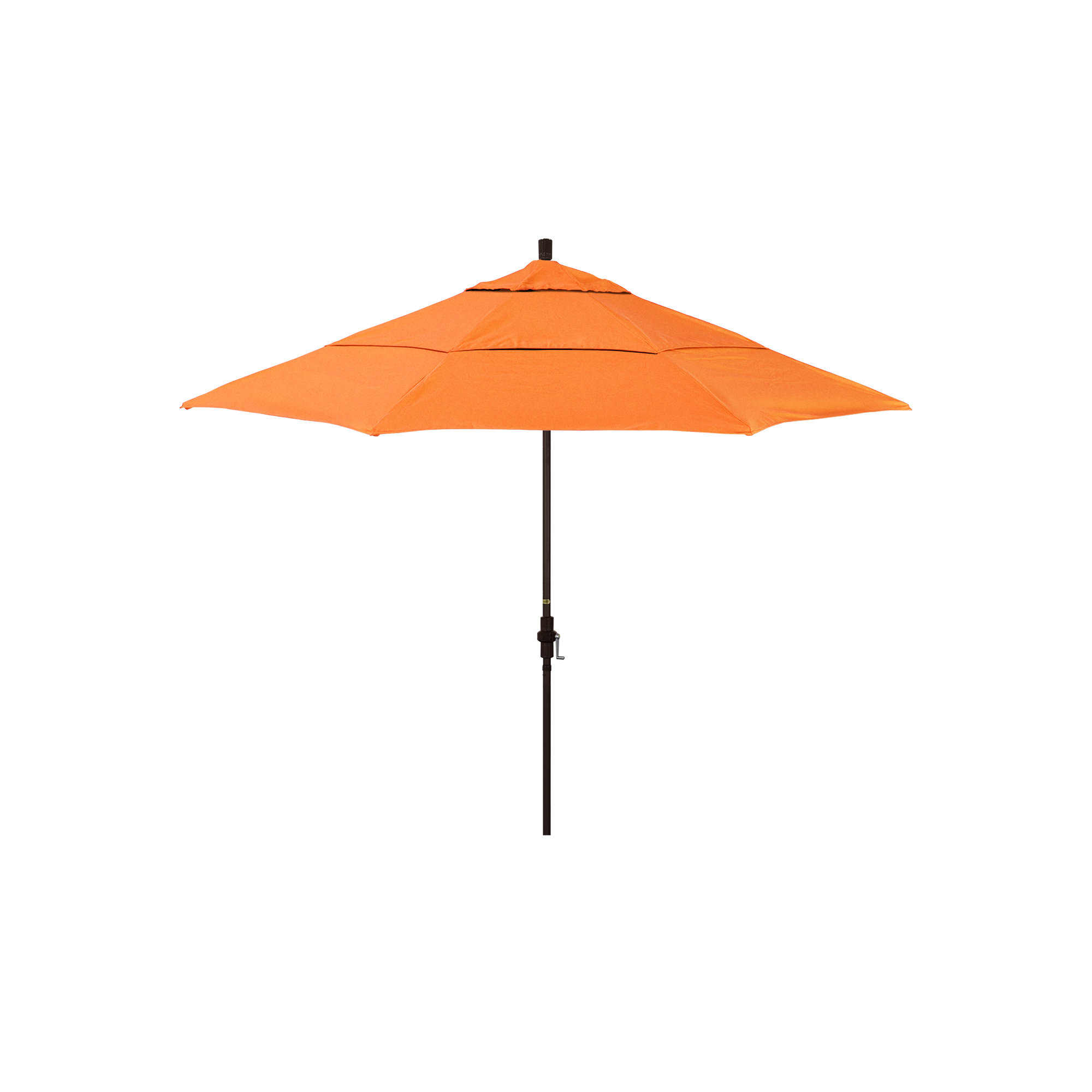 Broadmeade 132'' Sunbrella® Outdoor Umbrella, Canvas Tangerine Sunbrella® Canvas
