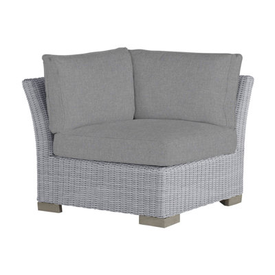 Club Woven Patio Lounge Chair with Cushions