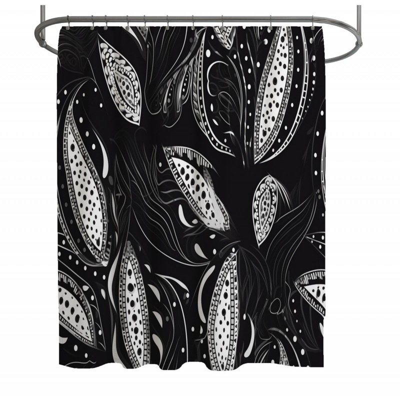 Rideau de douche Leopole, H 73 po x l 70 po