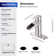 Single Hole Bathroom Faucet with Drain Assembly