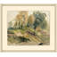 Crackled Country Landscape 5 Painting
