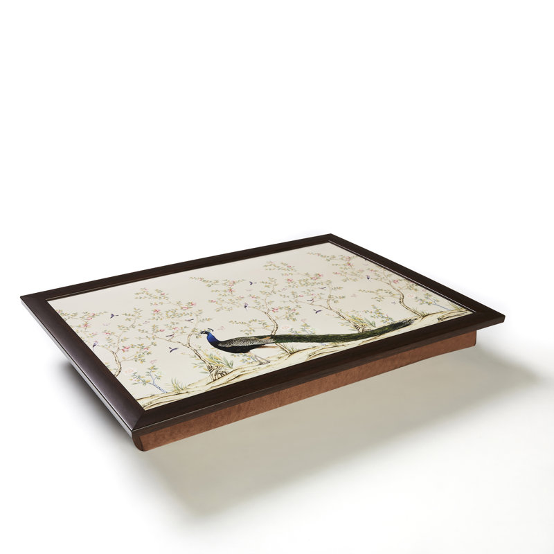 Bourassa Tray, Brown/Gold, 50cm H x 35cm W x 8cm D