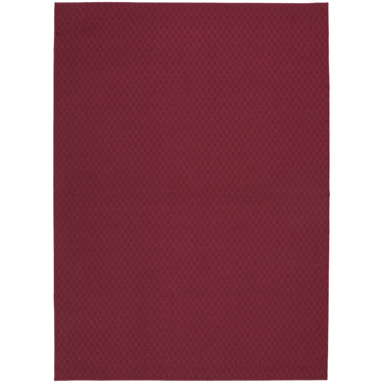 Verdia Tufted Red Area Rug 7’6”x9’6”