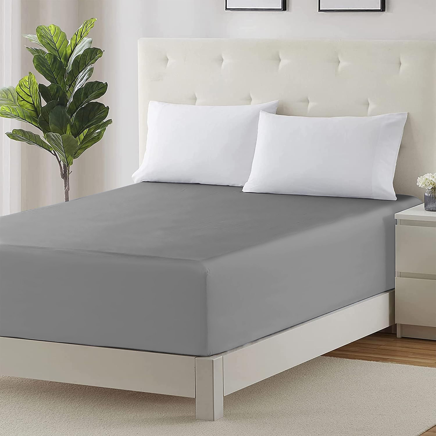 17 Stories Gundl Supersoft Extra Deep Microfiber Fitted Bed Sheet