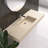 47" Wall-Mounted Solid Surface Bathroom Vessel Sink-125359422