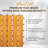 Interlocking Teak Deck Tiles (Pack of 10) - 6 Slats