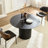 Round shape Dining Table with sturdy base-1204665944