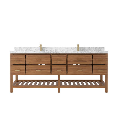 Ensemble de meuble-lavabo double 84 po Parker
