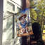 Drapeau Cowboy Welcome House-112699269