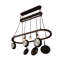 3 Light Pot Rack