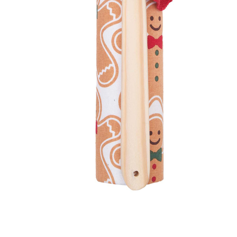 Ensemble de 2 serviettes Gingerbread Buddies