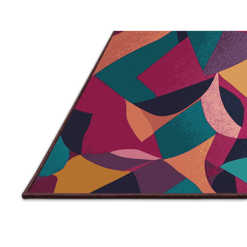 Spectrum Maze Rug, Rectangle 4' x 6'