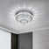 2-Light Round 30cm Elegant Crystal Ceiling Light