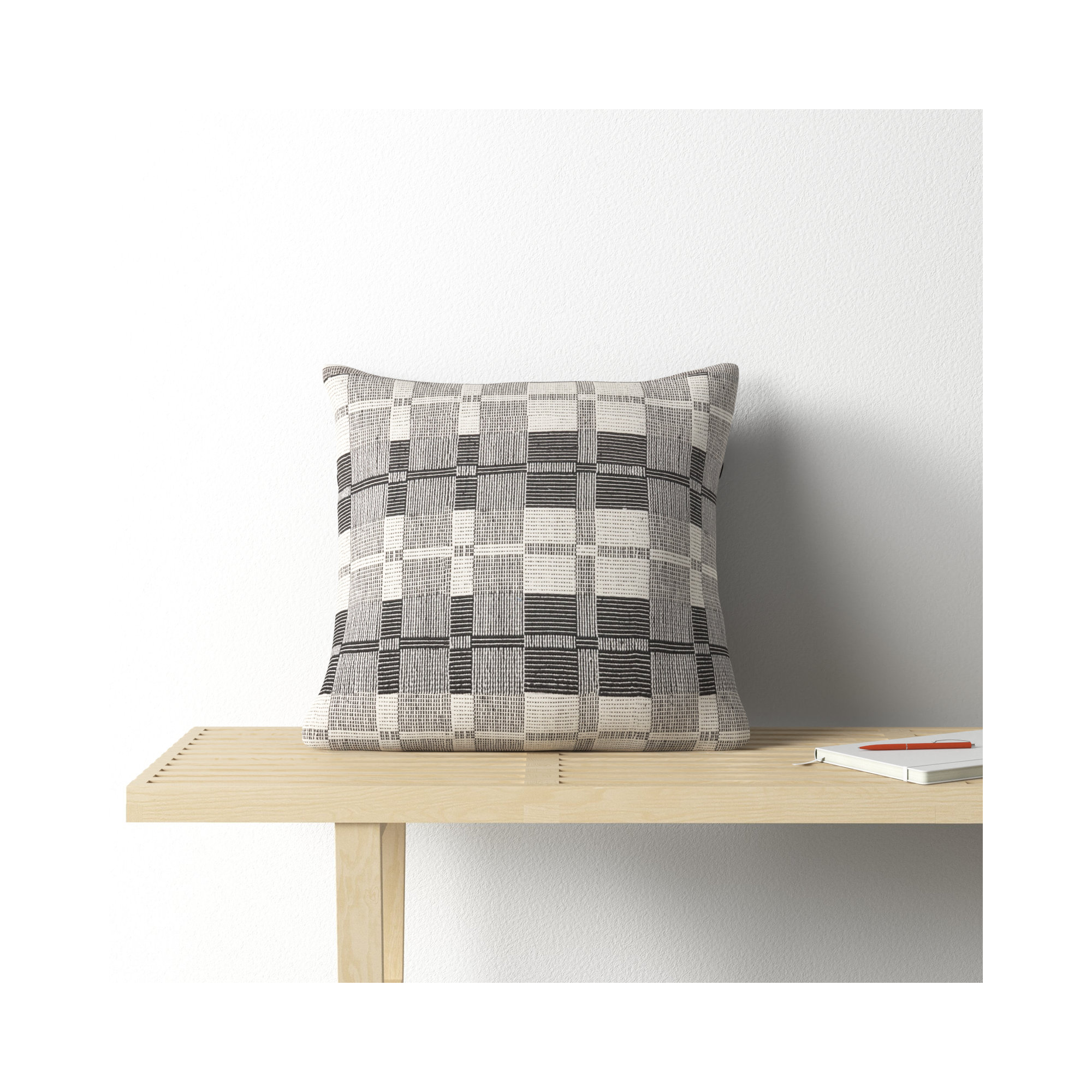 Milana Embroidered Throw Pillow, Down