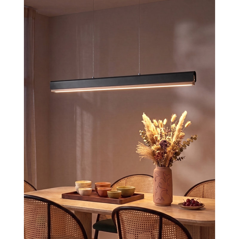 LED Pendant Lamp Annalisse Metal White, Black