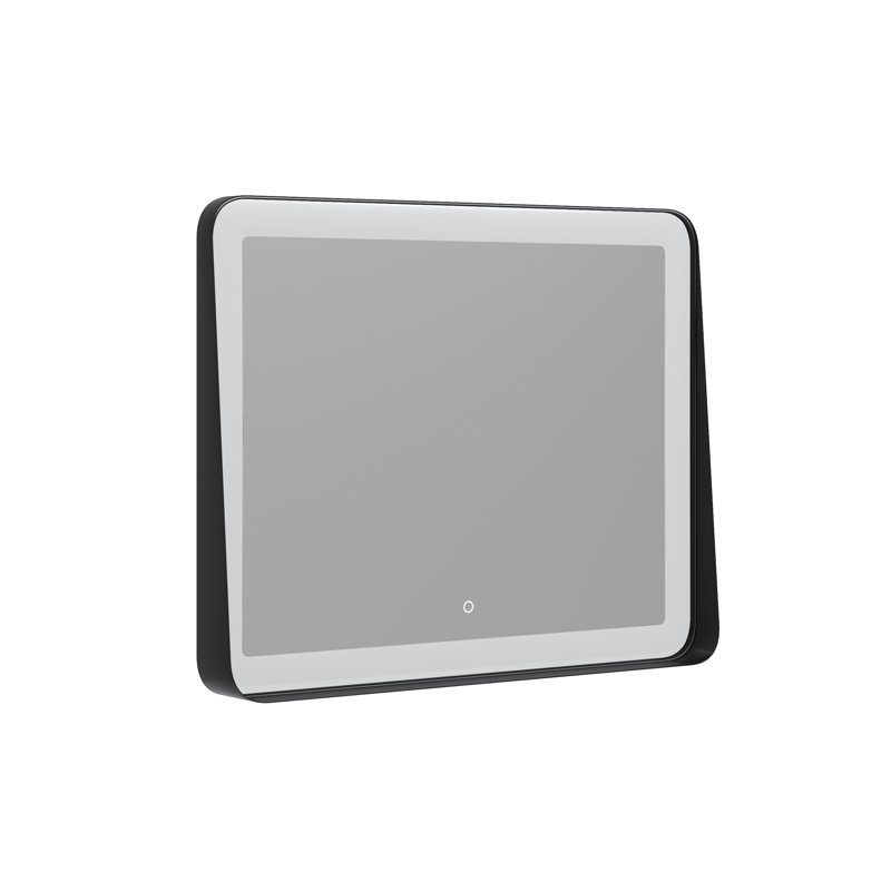  Rectangular Framed LED Bathroom Mirror, 40" x 32"