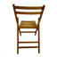 Chaise pliante en bois à lattes Furniture - couleur miel, ensemble de 4, chaise pliante, style pliable