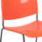Gaea 880 lb. Capacity Ultra-Compact Stack Chair with Metal Frame-31020491-88916485
