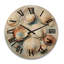Horloge murale en bois massif Wasola-1273591548