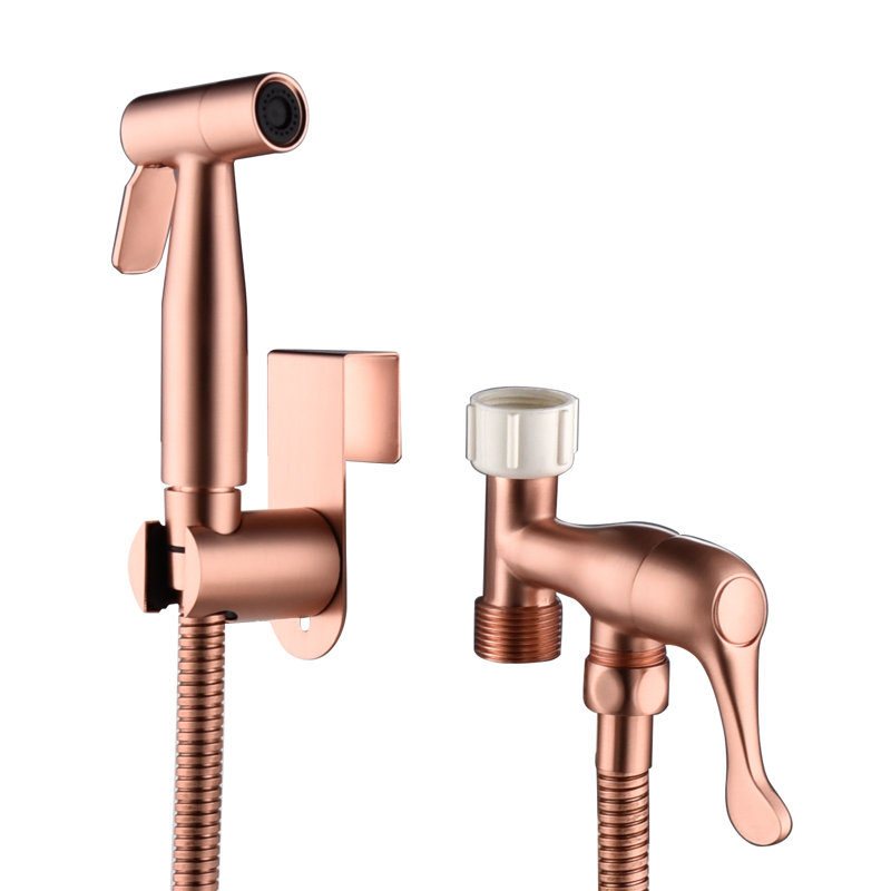 Siège de bidet allongé à la main, Or brossé