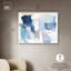 «Winter White I», reproduction sur toile bleu sarcelle par Art Remedy-118146727-118146737