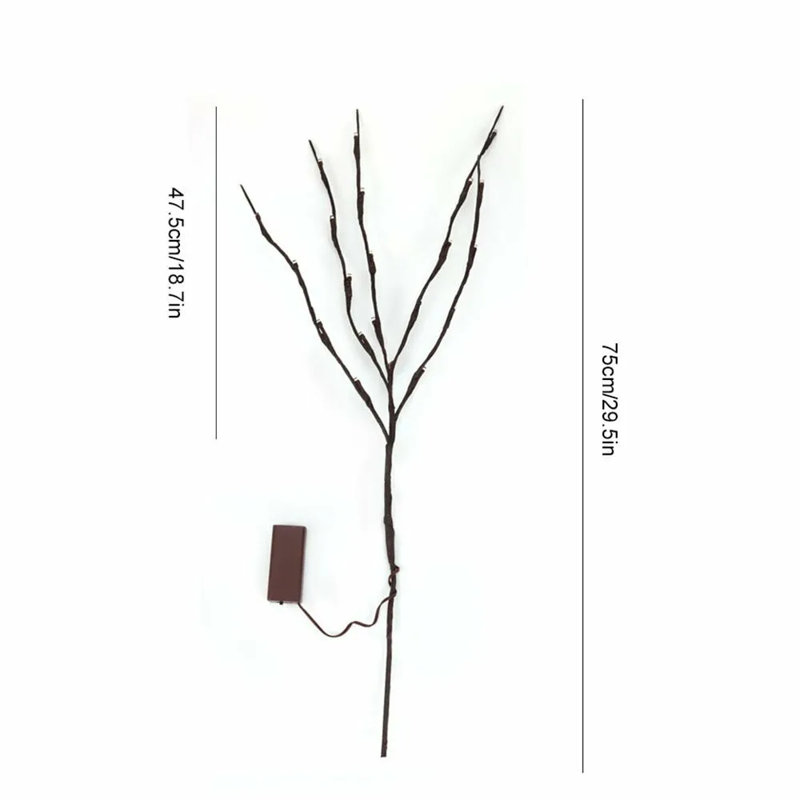 29.5'' LED Lighted Trees & Branches