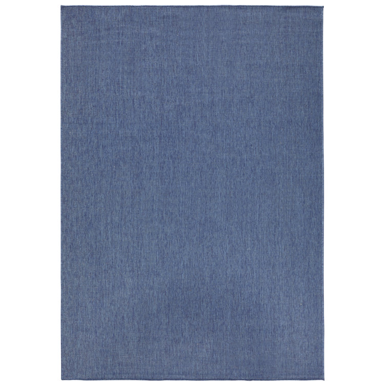 Miami Flatweave Blue Rug
