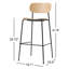 Co Stool with Metal Frame