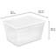 Boîte de rangement Sterilite, bac empilable avec couvercle, contenant en plastique pour organiser les chaussures et l'artisanat sur les tablettes des placards