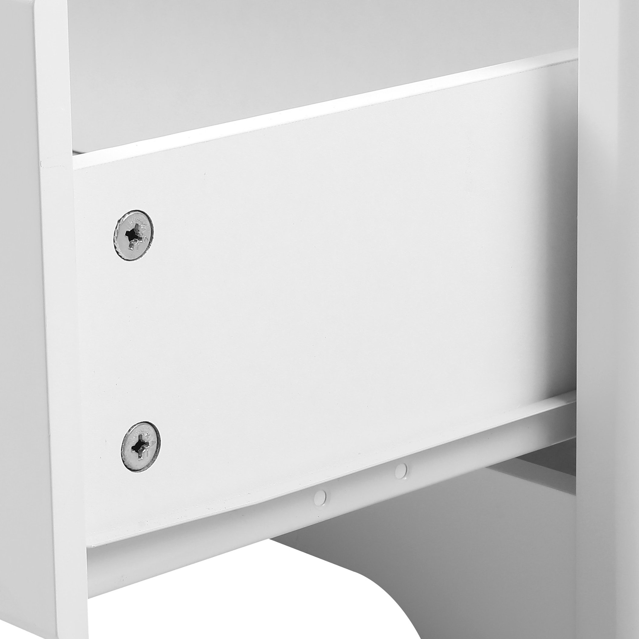 Winston Porter Mudrika 31.5'' W 6 Drawer Double Dresser, White Wood