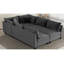 Canapé modulaire, canapé-lit modulaire 86 po x 60 po, canapé-lit convertible 6 places en chenille, design minimaliste-2074799836