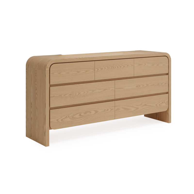Commode 7 tiroirs Nori, Bois d'œuvre