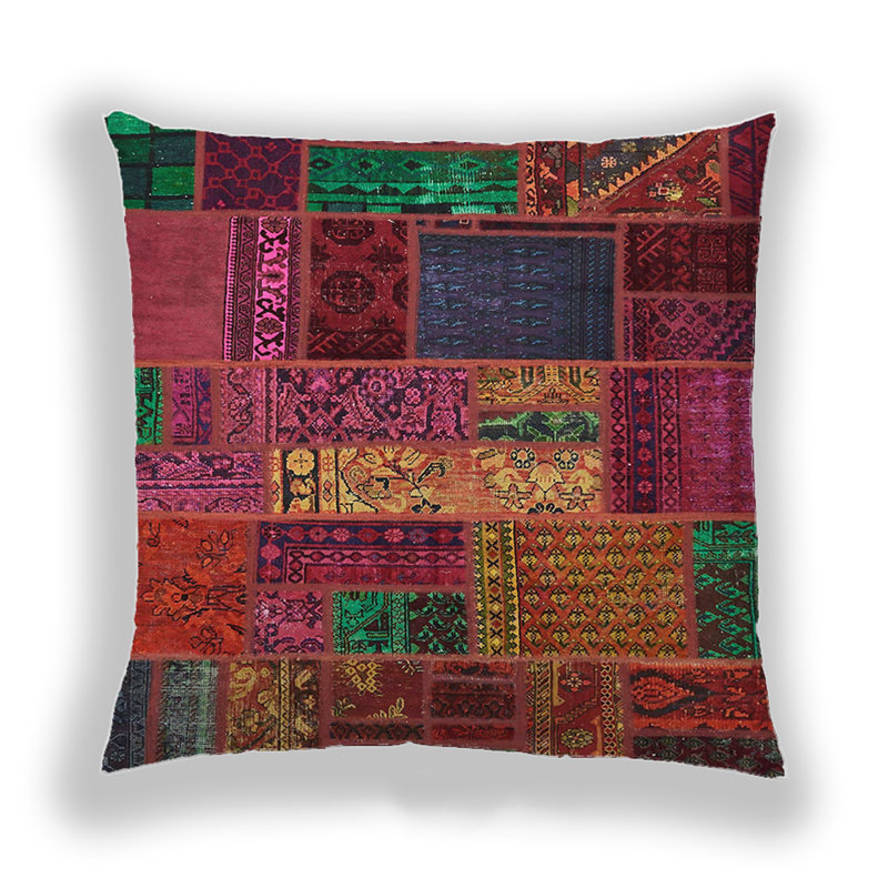 Coussin Abstract 5652, Microsuède