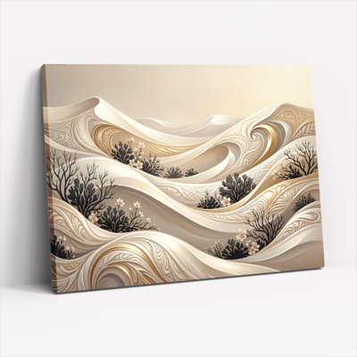 Ensemble de 1 tableau sur toile Wave Forest