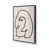 Weathered Zinc Single Picture Framed Paper selected