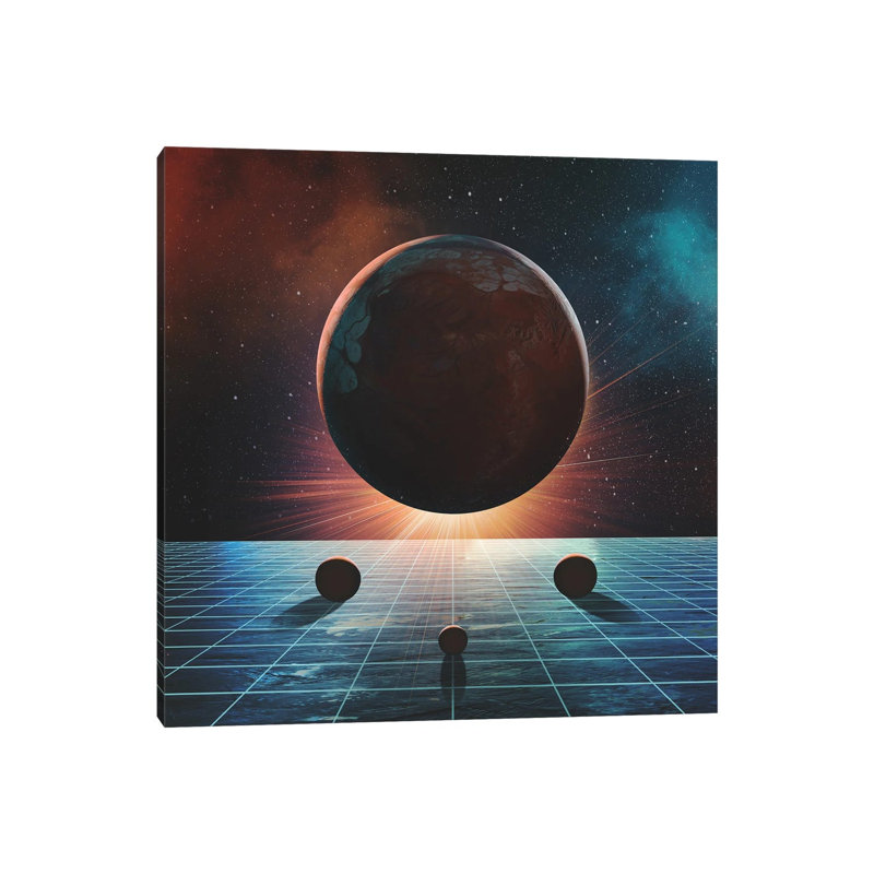 Gravity by Fran Rodriguez - Wrapped Canvas Print, 30.48 cm H x 30.48 cm W