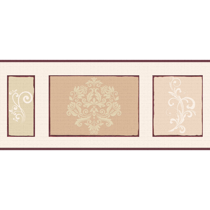 Bordure de papier peint à peindre L 15 pi x l 7 po