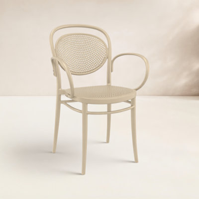 Farrah Stacking Patio Dining Armchair