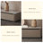 Modern Beige Solid Wood TV Stands