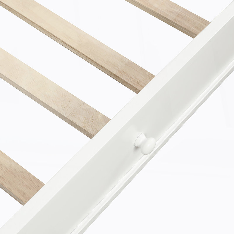 Lit de jour en bois avec lit gigogne simple