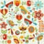 Folk Birds, impression sur toile tendue-19756908-74880153