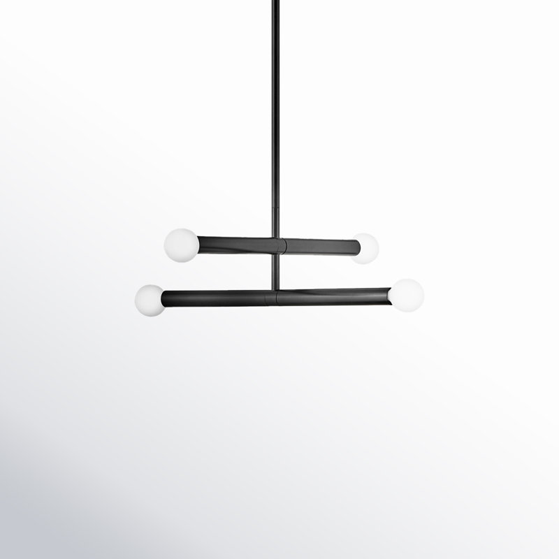 Kenza 4 - Light Pendant, Black