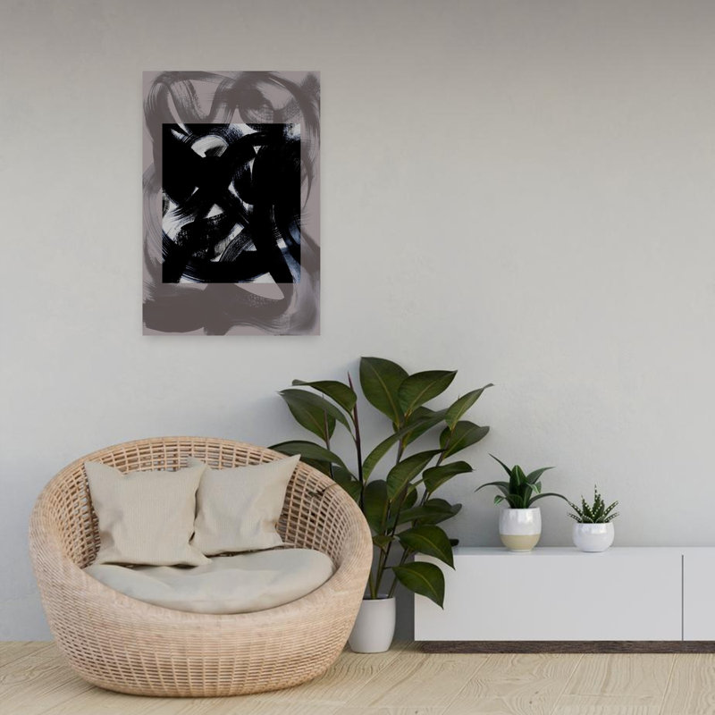Art contemporain contemporain abstrait, H 24 po x l 16 po