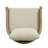 Gariepy Patio Acacia Wood Dining Chairs With Woven Rope & Cushions-138465718