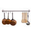 Boothe Metal Straight Wall Mounted Pot Rack-183617793